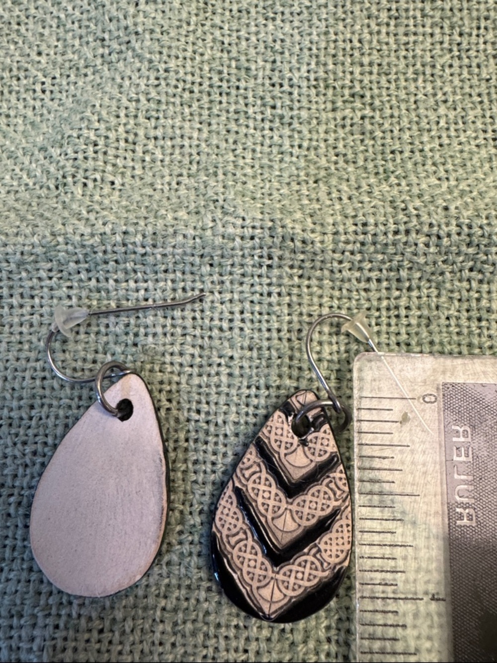 Teardrop Earrings - Picture 9 of 10
